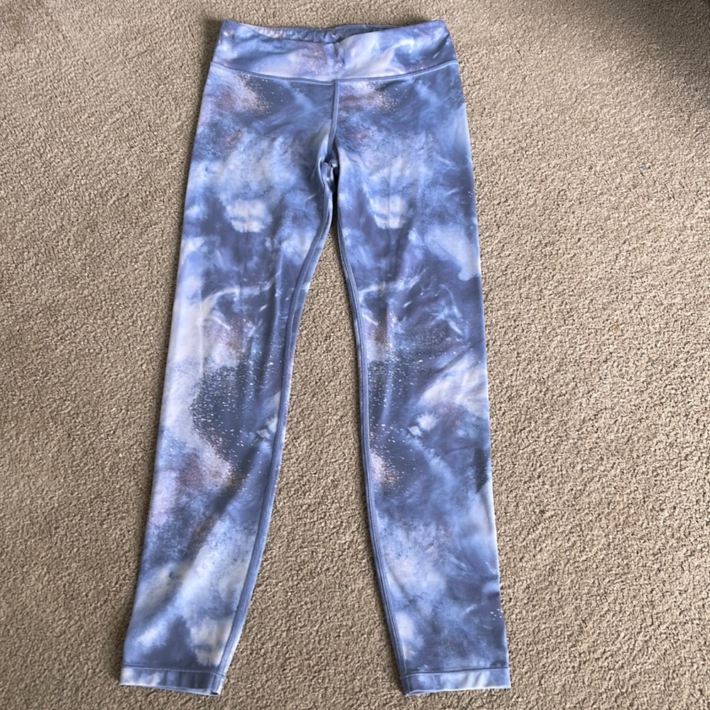 Athleta Girl Printed Chit Chat Tight Size XL/14